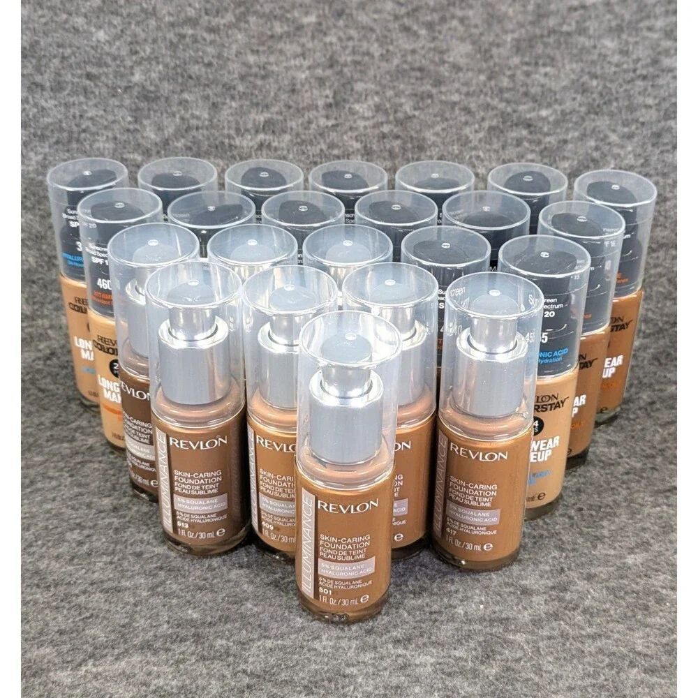 Revlon ColorStay Foundation 23 pcs Longwear Illuminance Mixed Shades